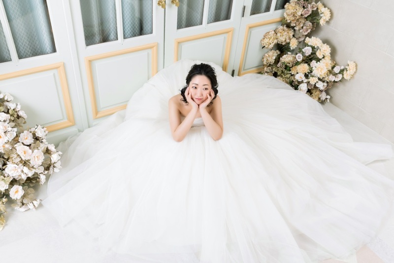 ご新婦様のソロ撮影
