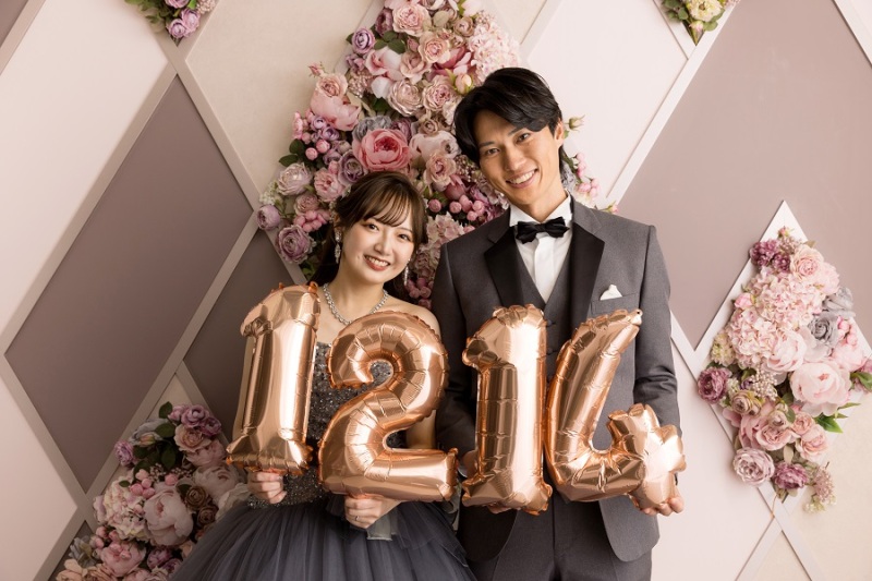 カラードレスに衣裳チェンジ！