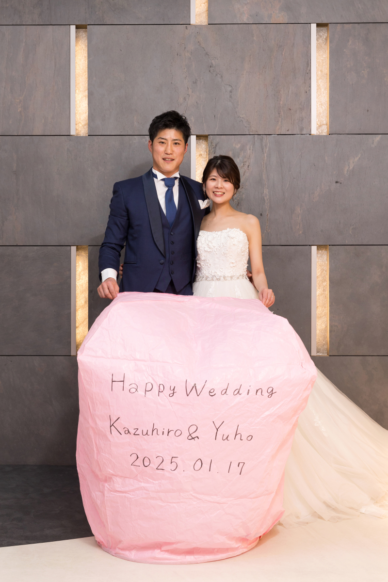 お二人らしいお写真を