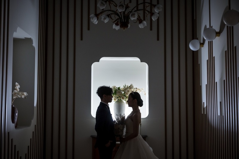 シルエット撮影