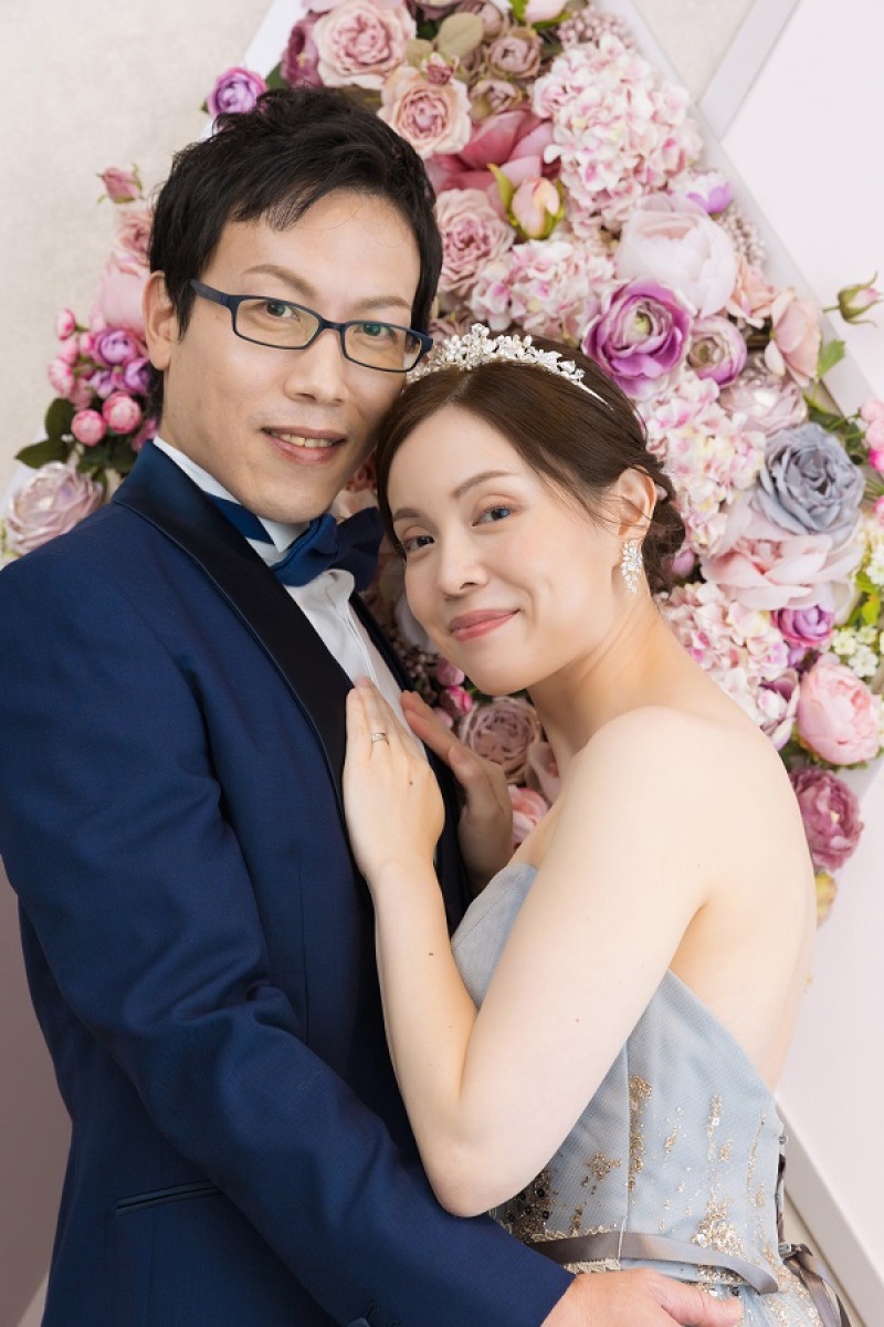 寄り添うおふたり