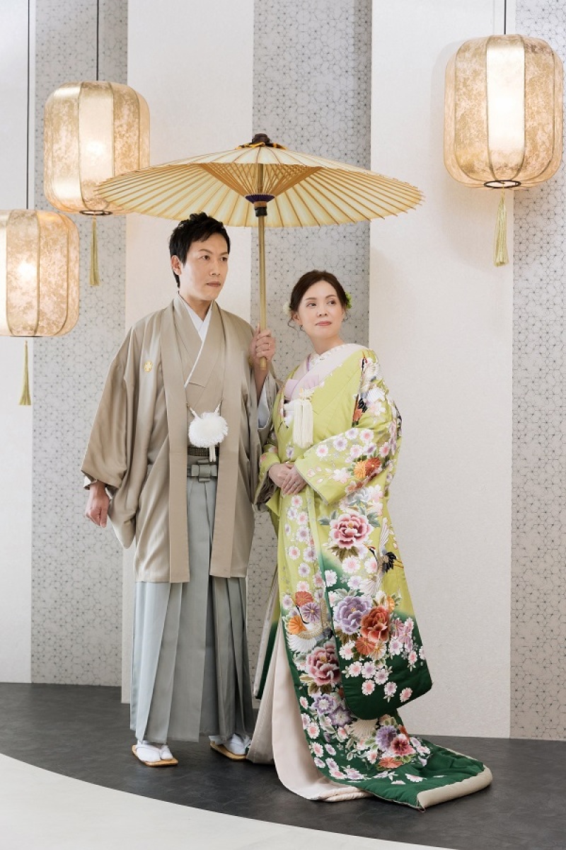 和装 × 番傘 × 提灯