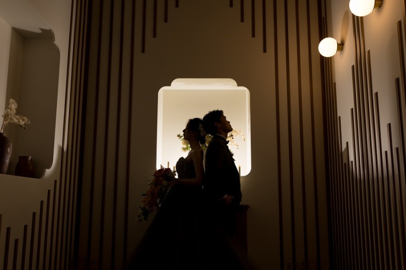 最後はロマンティックに