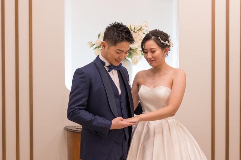 お手元を見つめて…♡