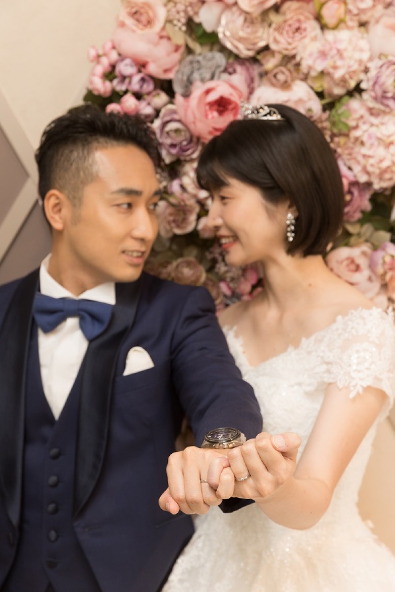 指きりで見つめ合い♡