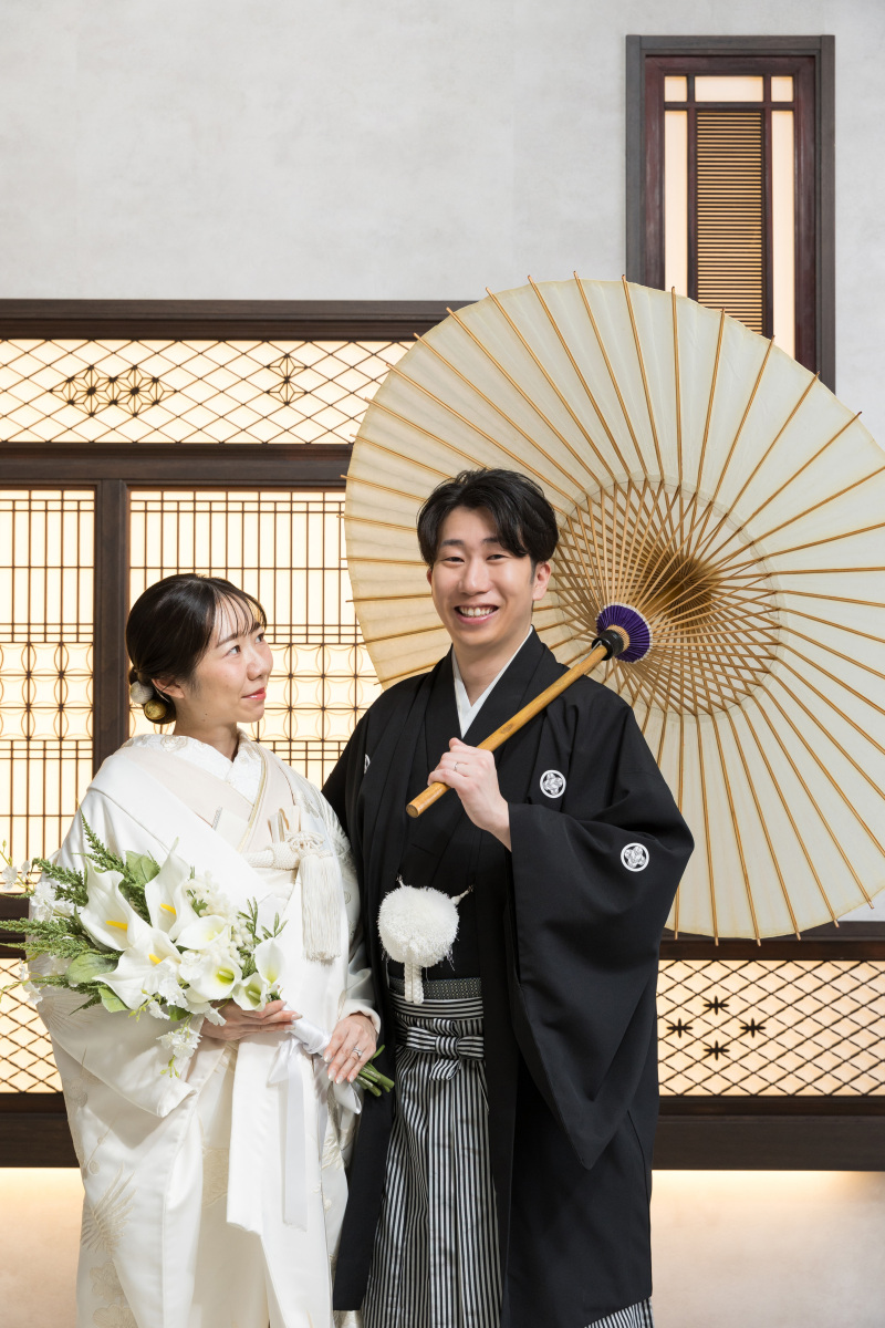 定番の番傘ショット！