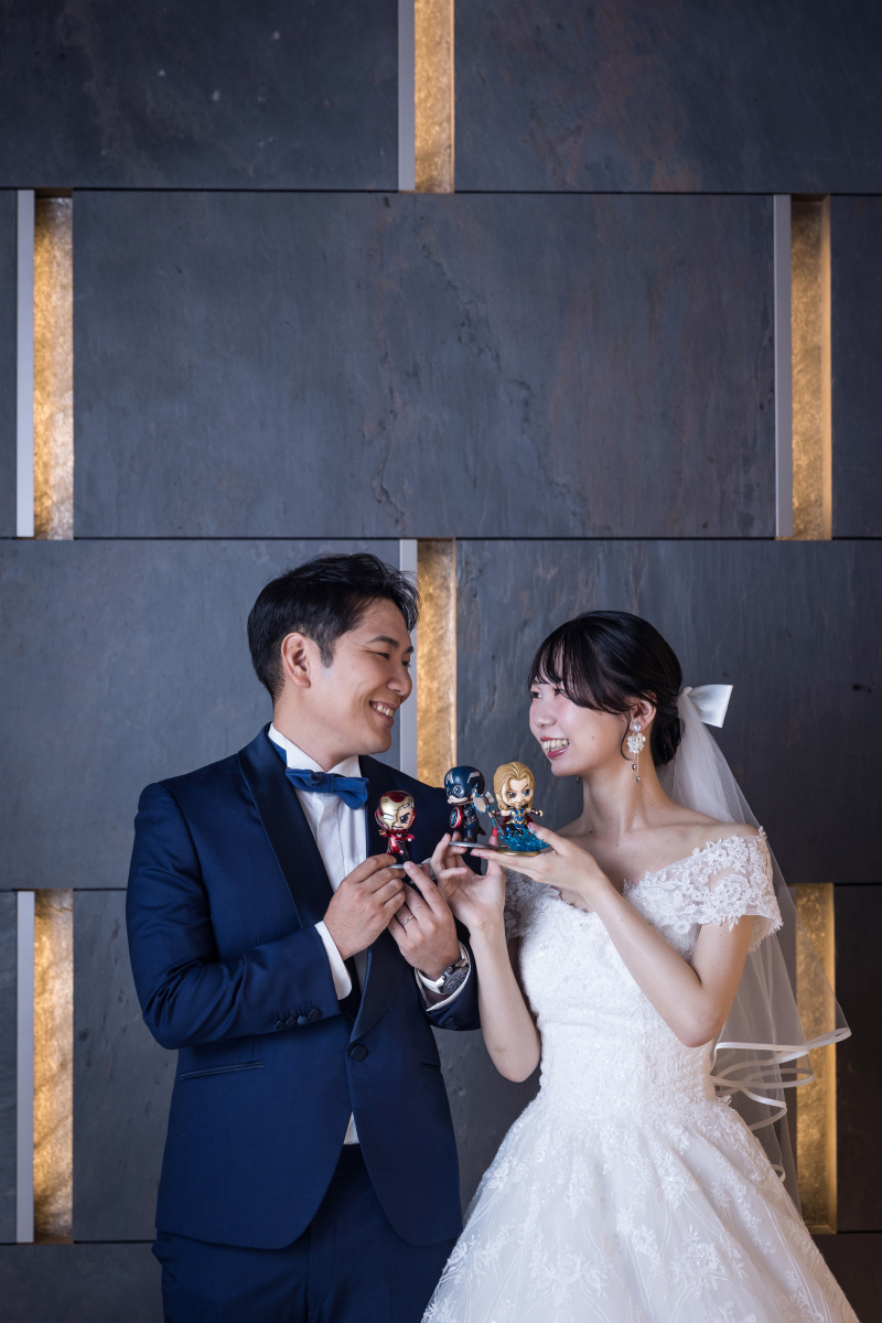 お気に入りのフィギュアと一緒に