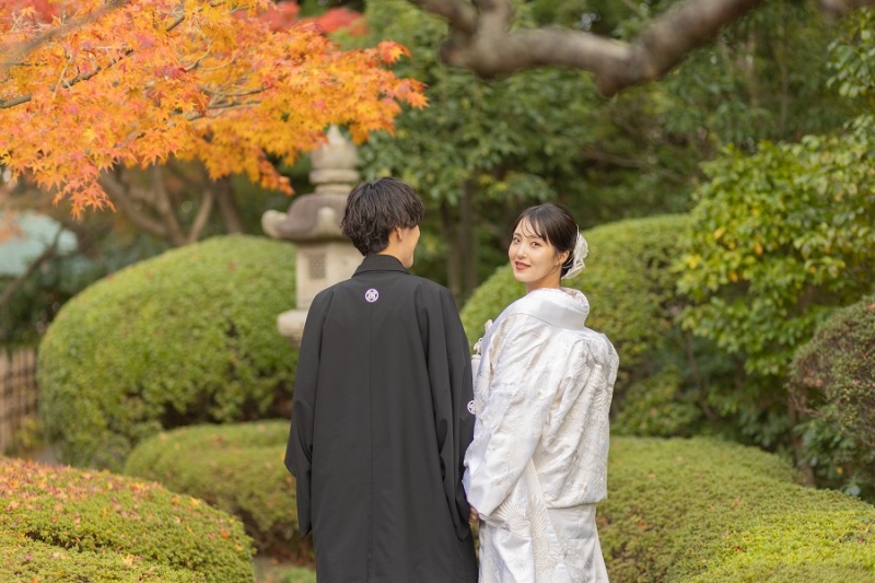 振り返りショット