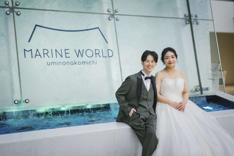 水族館がお好きなお二人♡