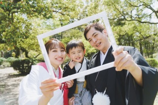 -- オリジナルの家族写真 --