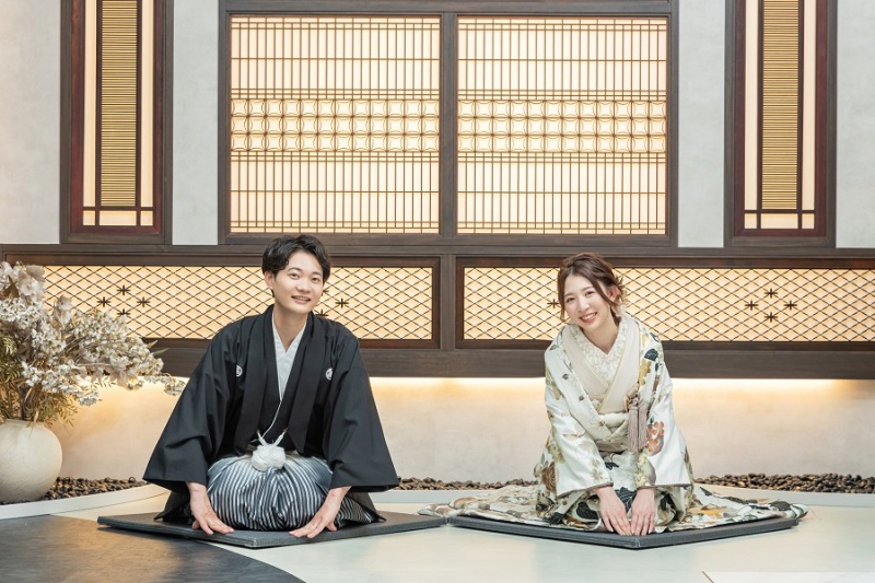 和装撮影スタート!