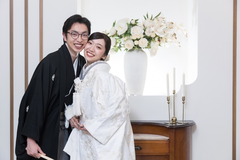 顔を寄せて♡