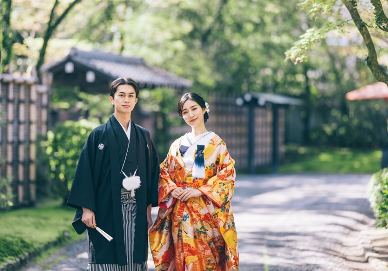 Photo Maison écrin 福岡店_庭園で撮影できる