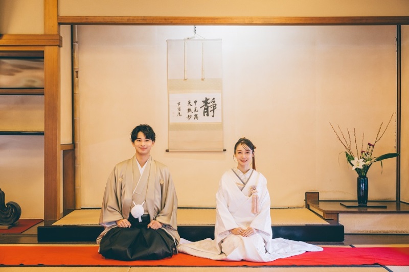 2着お召しいただいて和装の魅力を存分に