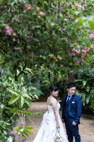 Photo Maison écrin 福岡店_洋装ロケ【植物園】