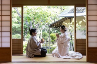 Photo Maison &eacute;crin 福岡店_和装ロケ【松風園】