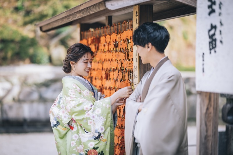 Photo Maison écrin 福岡店_庭園で撮影できる