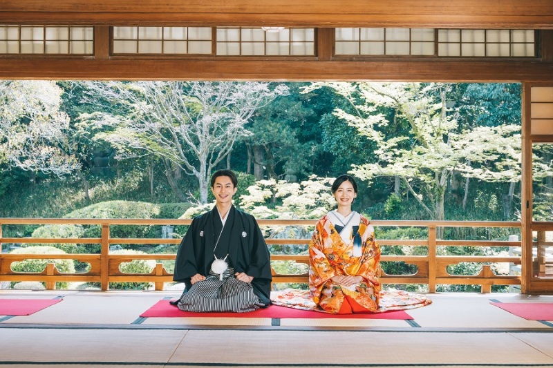 【衣裳アップ料金、施設使用料、交通費無料！】友泉亭公園※和室のみ和装ロケーション撮影プラン - 和装1着＆50カット付き