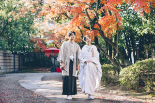 【10月末までの撮影のお客様限定！】残り1組！【友泉亭】和装ロケーション撮影プラン - 和装1着＆100カット