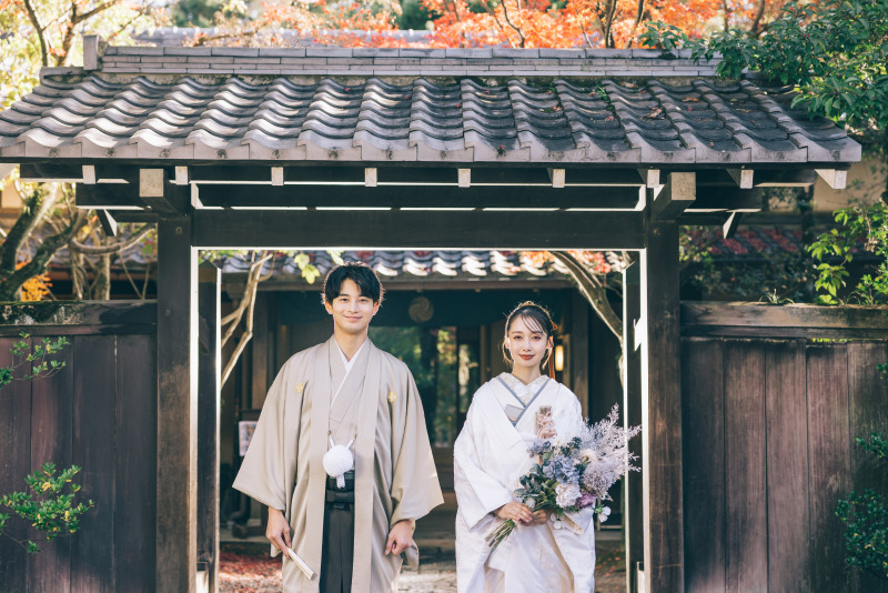 11/12・11/26撮影ご希望の方限定【友泉亭】和装ロケーション撮影プラン - 和装1着&100カット