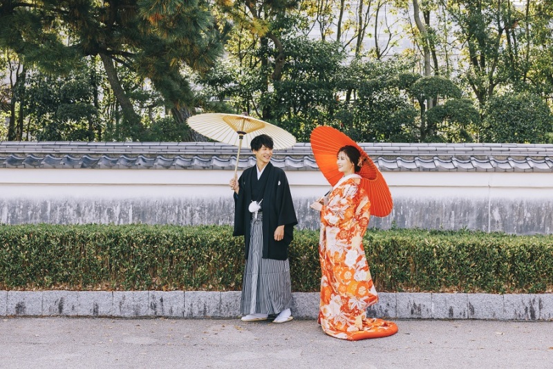 12月末までの撮影のお客様限定【大濠日本庭園+茶室】和装ロケーション撮影プラン - 和装1着&全カットデータ付(100カット)