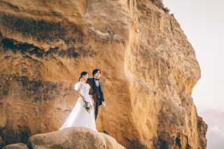 【衣裳アップ料金、交通費無料！】奈多海岸ロケーション撮影プラン - ドレス1着＆100カット付き