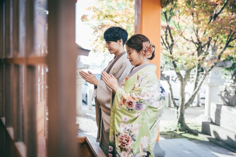 12月末までの撮影のお客様限定【紅葉八幡宮】和装ロケーション撮影プラン - 和装1着&全カットデータ付(100カット)