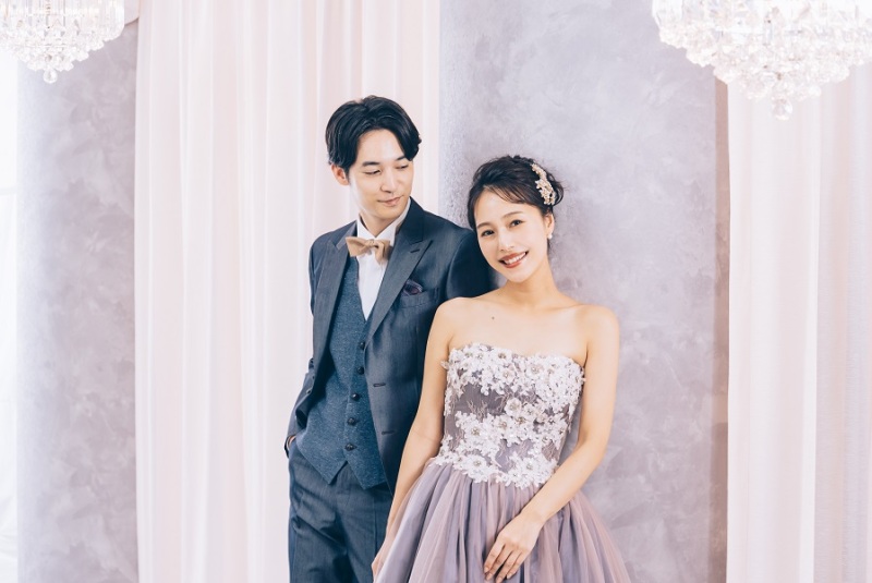 【1月末までの撮影のお客様組数限定!】残り1組!洋装スタジオ撮影プラン - ドレス2着&100カット付