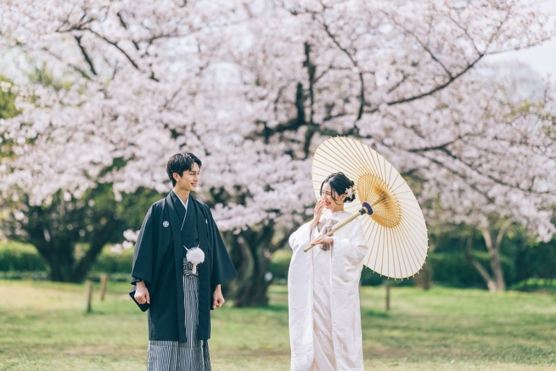 【舞鶴公園】桜ロケーション撮影プラン - 1着&100カットデータ