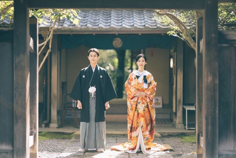 ★新緑フォト★【友泉亭＋茶室和装ロケーション撮影プラン】 - 和装1着＆100カット付き｜衣裳アップなし、交通費無料