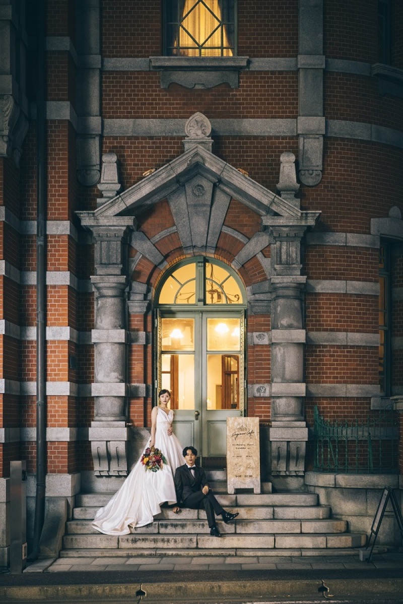 【赤煉瓦文化館】洋装ロケーション撮影プラン - ドレス1着&全カットデータ付(50カット)