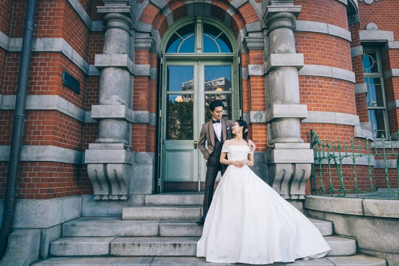 【赤煉瓦文化館】洋装ロケーション撮影プラン - ドレス1着&全カットデータ付(50カット)