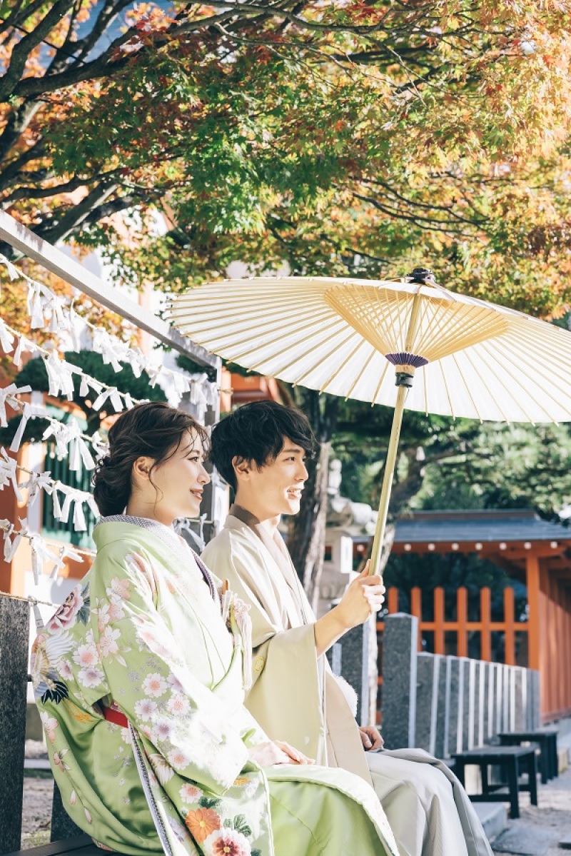 12月末までの撮影のお客様限定【紅葉八幡宮】和装ロケーション撮影プラン - 和装1着&全カットデータ付(100カット)