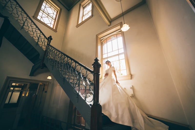 【赤煉瓦文化館】洋装ロケーション撮影プラン - ドレス1着&全カットデータ付(50カット)