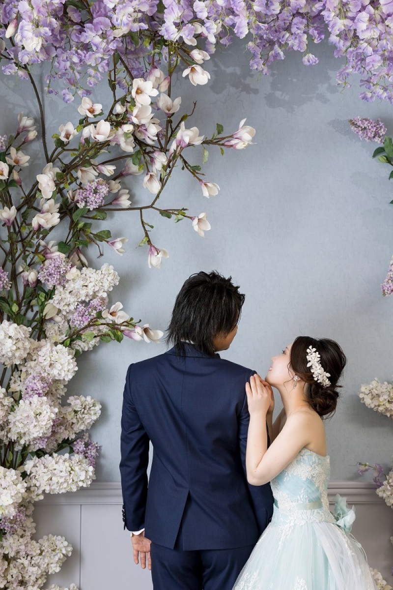 ご新婦様の視線の先には…