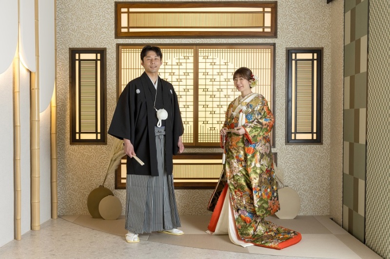 まずは和装でご撮影♪