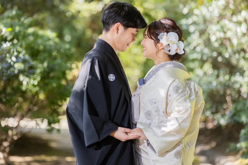 【和装ロケーション撮影】白鳥庭園