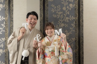 【和装洋装スタジオ撮影】お持ち込みの撮影小物とご撮影◎