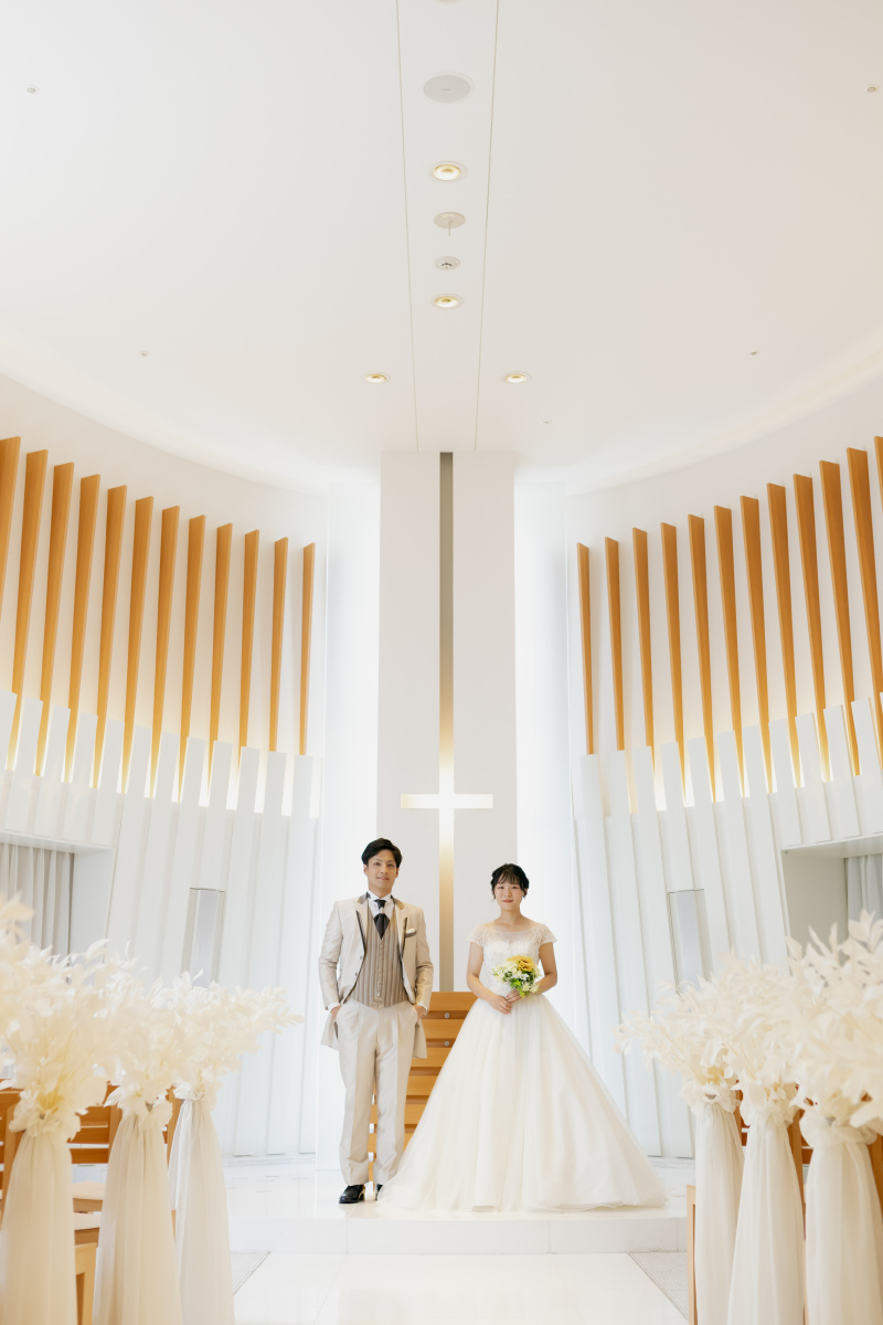 午後はチャペルでご撮影