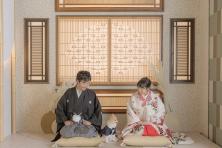 可愛いワンちゃんと♡