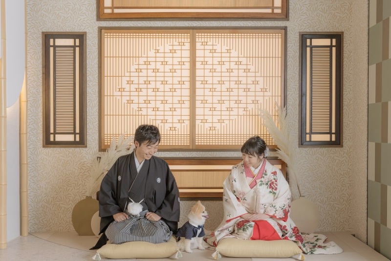 可愛いワンちゃんと♡