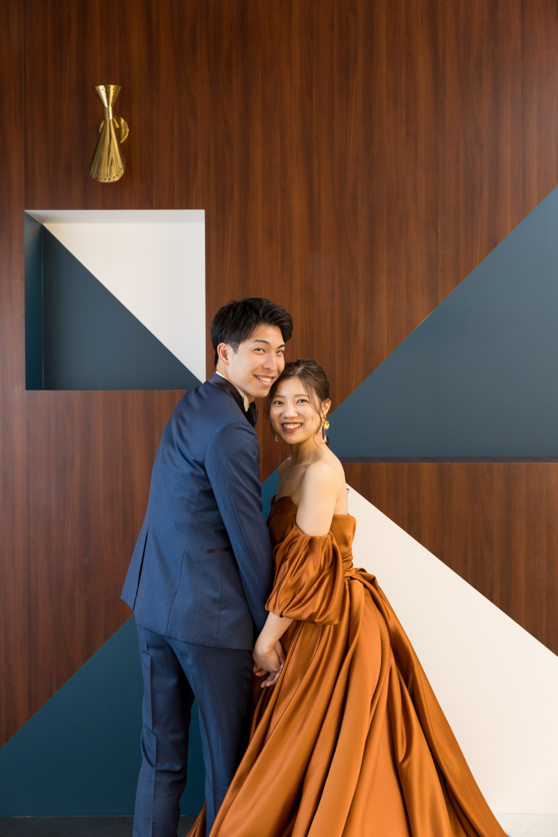 ラストは笑顔で振り向きショット