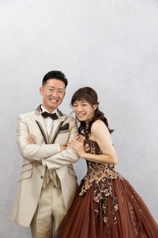  【洋装スタジオ撮影】ウエディングドレス＆カラードレス