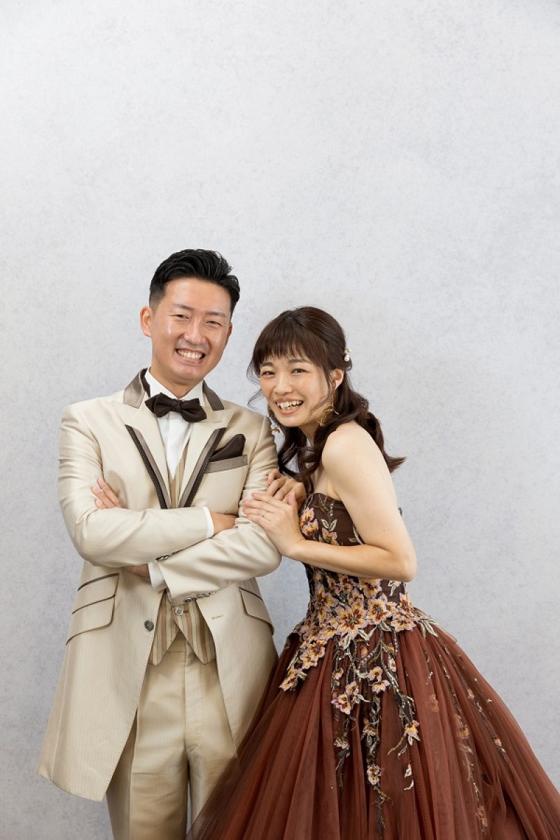  【洋装スタジオ撮影】ウエディングドレス＆カラードレス