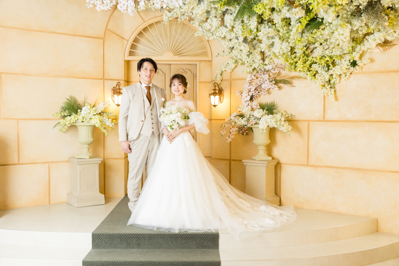 最後はおふたりのお写真もしっかり！