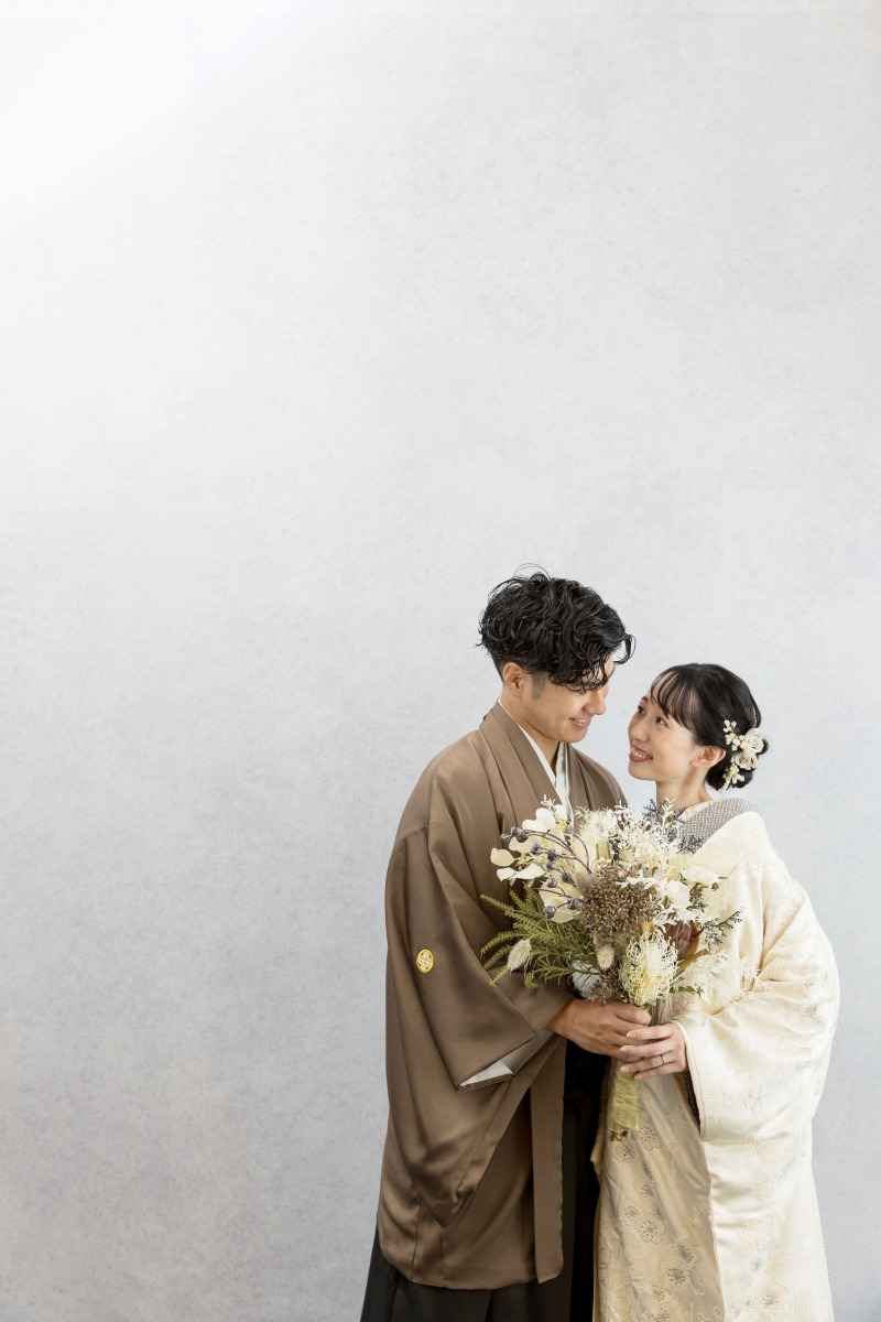 見つめ合いショット