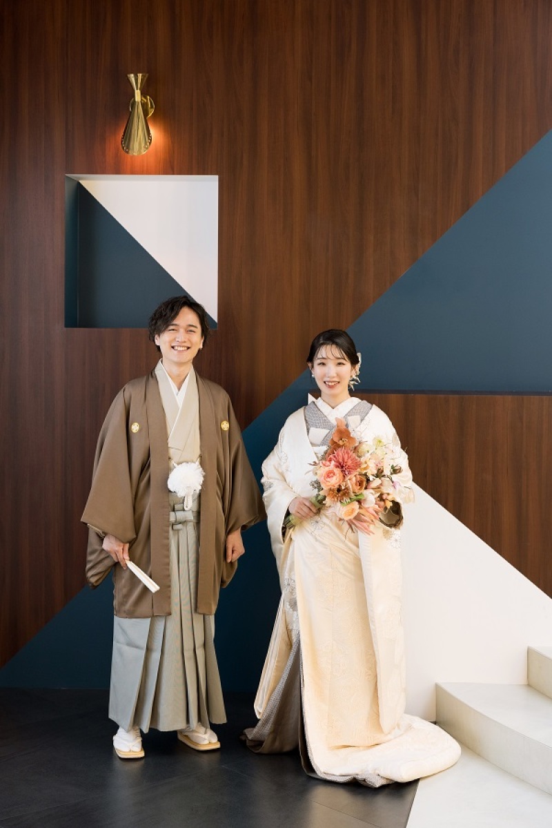 おふたりらしいコーディネート♩