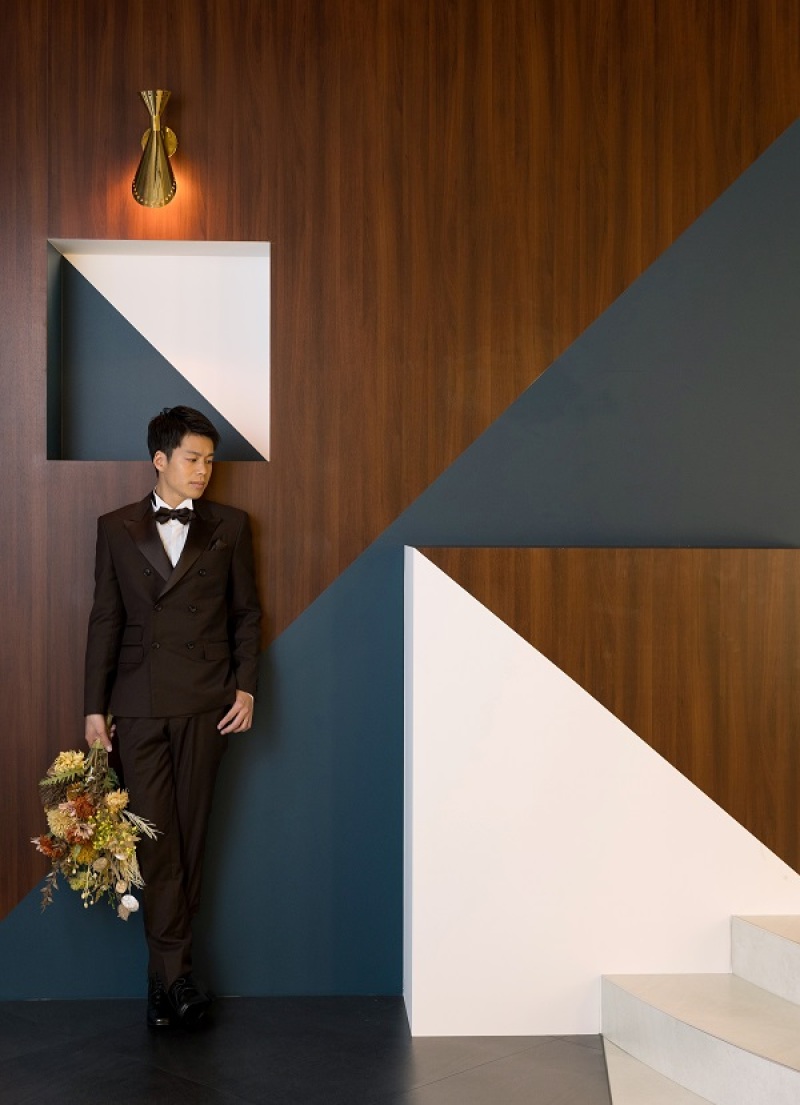 ご新郎様のソロショット