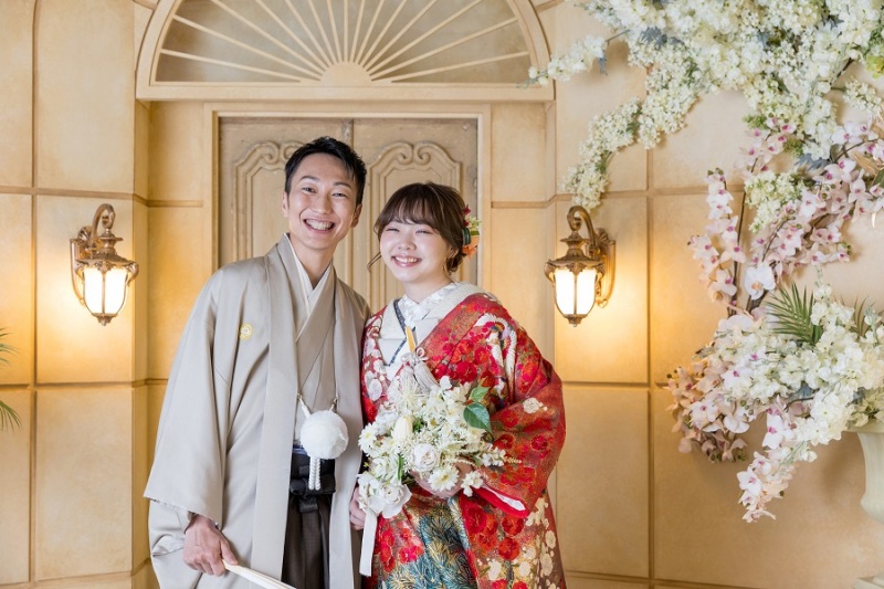 笑顔いっぱい和装スタジオ撮影