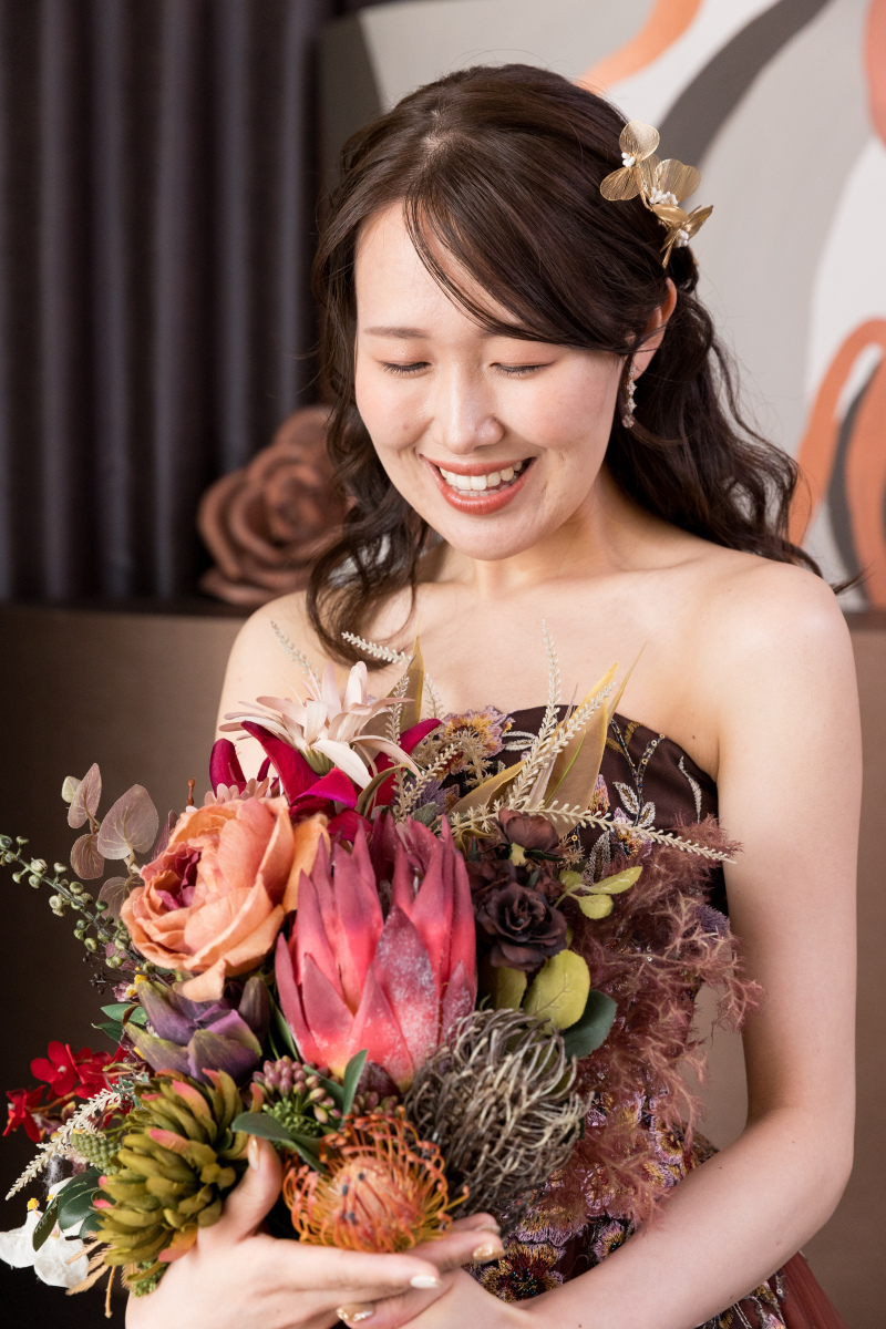 ご新婦様のソロショット